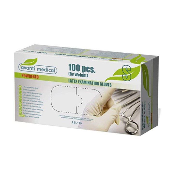 CIMDI AVANTI MEDICAL LATEX BEZ PŪD. SIZE 6-7 S N100